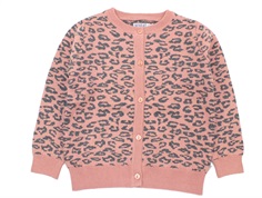 Wheat cardigan sessie soft rouge leopard glitter cotton/wool